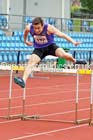 Senior mens 400 metres hurdles, Northern Senior and Under-20s Champs., SportsCity, Manchester. Photo: David T. Hewitson/Sports for All Pics